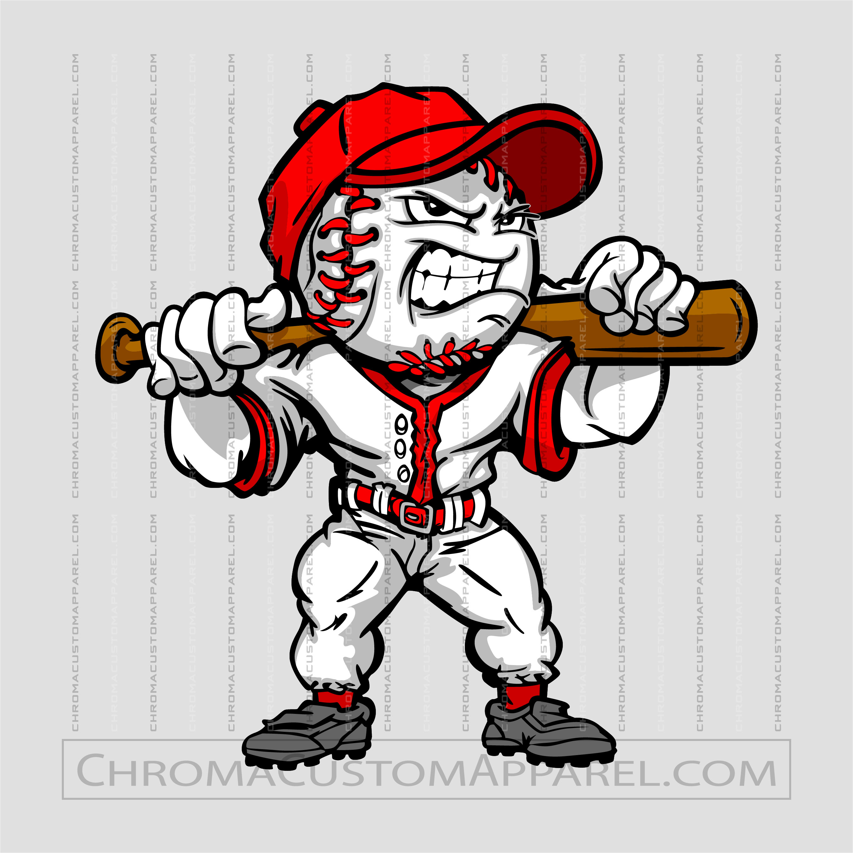 Baseball Cartoon 